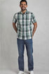 Weird Fish Judd Organic Cotton Short Sleeve Check Shirt 19807